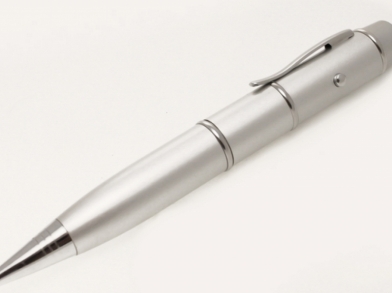 Флешка ручка с лазерной указкой