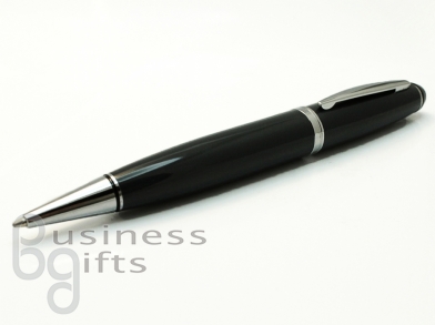 Черная флешка ручка